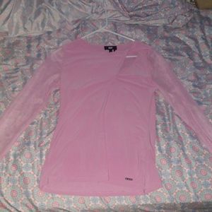 Dnky pink dress shirt extra small real nice